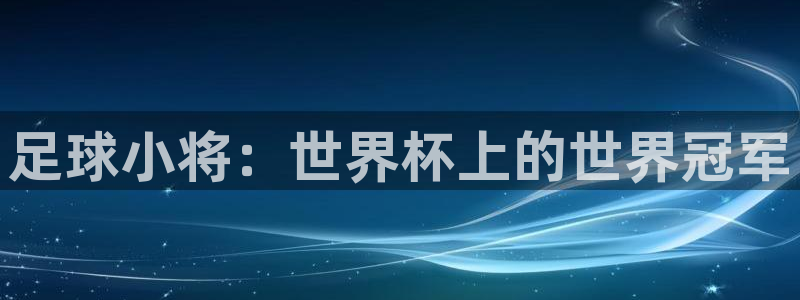 世界杯葡萄牙赛程：足球小将：世界杯上的世界冠军